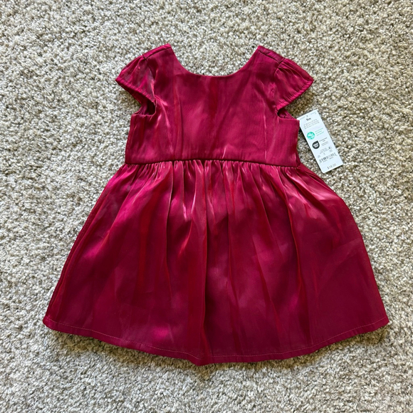 Carters Just One You Red Holiday Dress NWT Size 9 Months - Picture 2 of 4